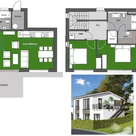 Diemelblick 13 - Seeside Hébergement de vacances Heringhausen